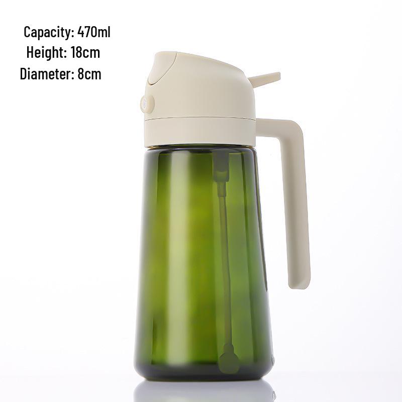 

Dual-Use Glass Oil Sprayer Bottle, Handheld 470ML