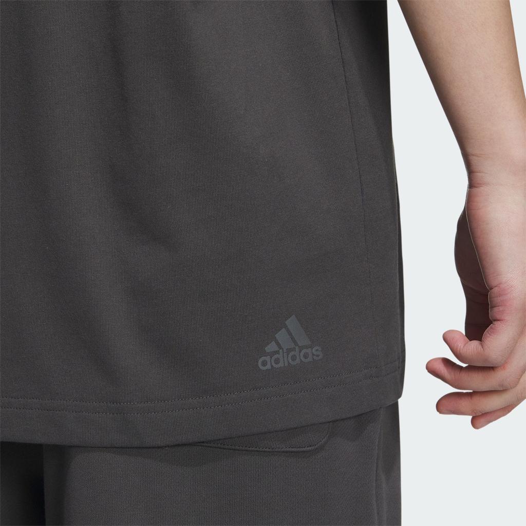 Adidas T Shirt Men's Solid Dark Gray IP3925