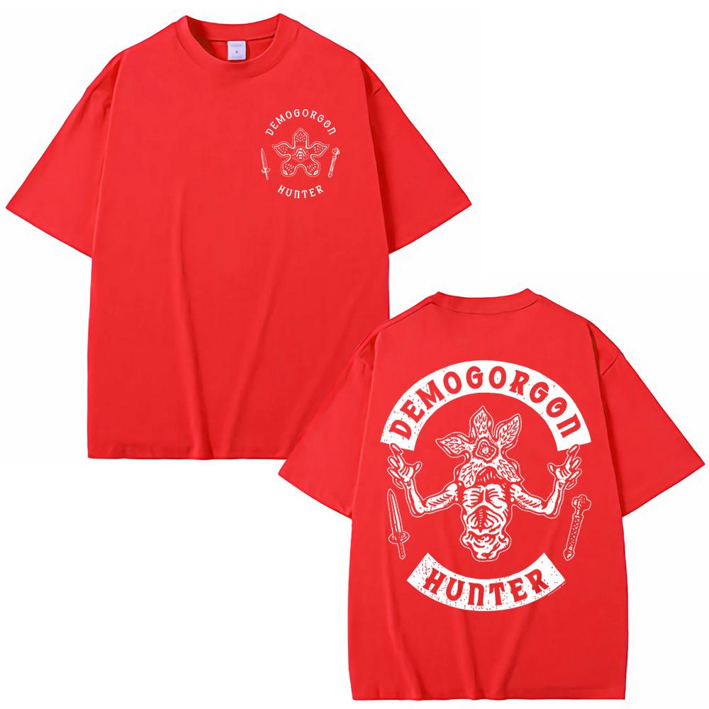 Strange Eddie Munson The Demogorgon Hunter Tshirt Man Eating Flower Tshirt 2026 Summer Men Women Clothing Fashion Tshirt Top