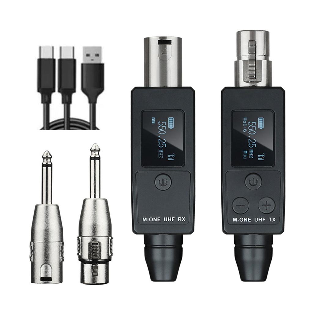 Reliable Wireless Microphone System Transmitter for Stage,Speeches and Studio Recording Reliable 48V Converters
