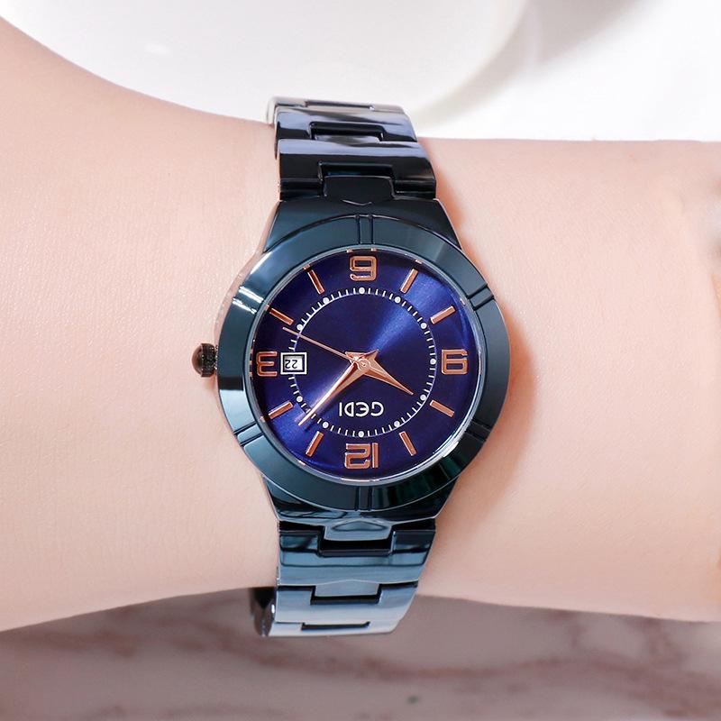 Calendar Women S Watch Simple Waterproof Steel Belt Women S Watch Women S Watch