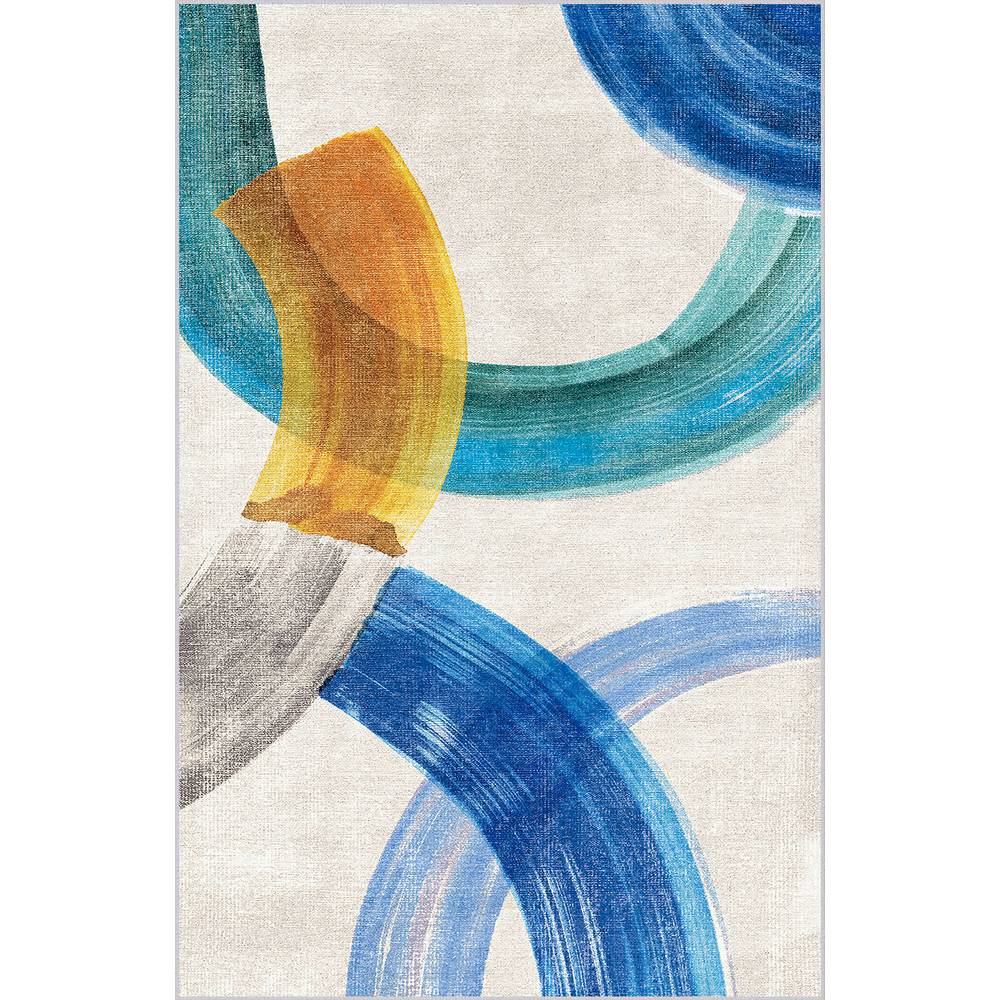 Rovigo Home Washable Printed Carpet RVGHOME0589