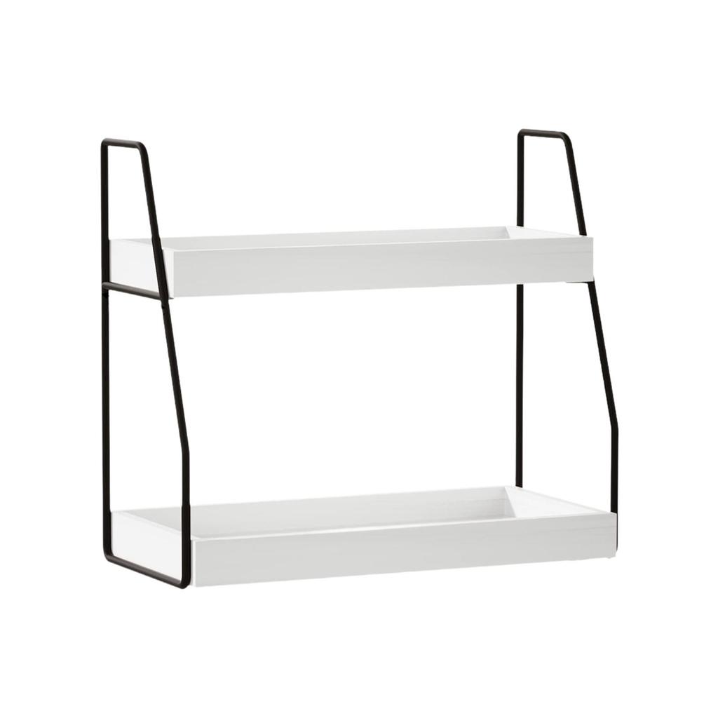 Bathroom Counter Organizer 2 Tier Decor Multipurpose Makeup Skincare Shelf Perfume for
