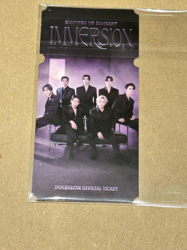 [USED] ENHYPEN VR IMMERSION JUNGWON 1st Edition Admission Bonus