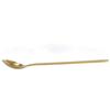 Gold Small Ice Cream Sugar Soup Tableware Dessert Spoon Stirring Spoon Coffee Spoon Teaspoon