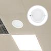 Universal Speaker Grill Cover White Plastic Frame With Metal Mesh For 4 5 6.5 8Inch Ceiling Speakers Easy Installation