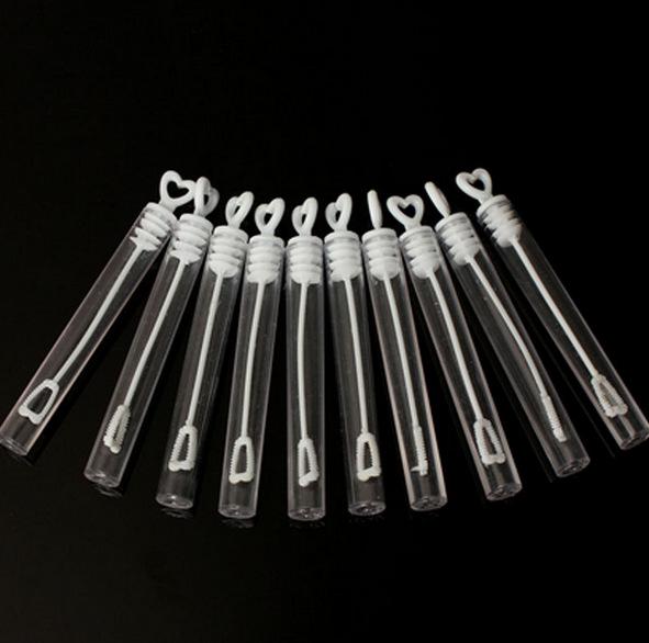 Wedding Soap Bubble Bottles Love Heart Design Soap Water Bubble Soap Bottle Tube Children Birthday