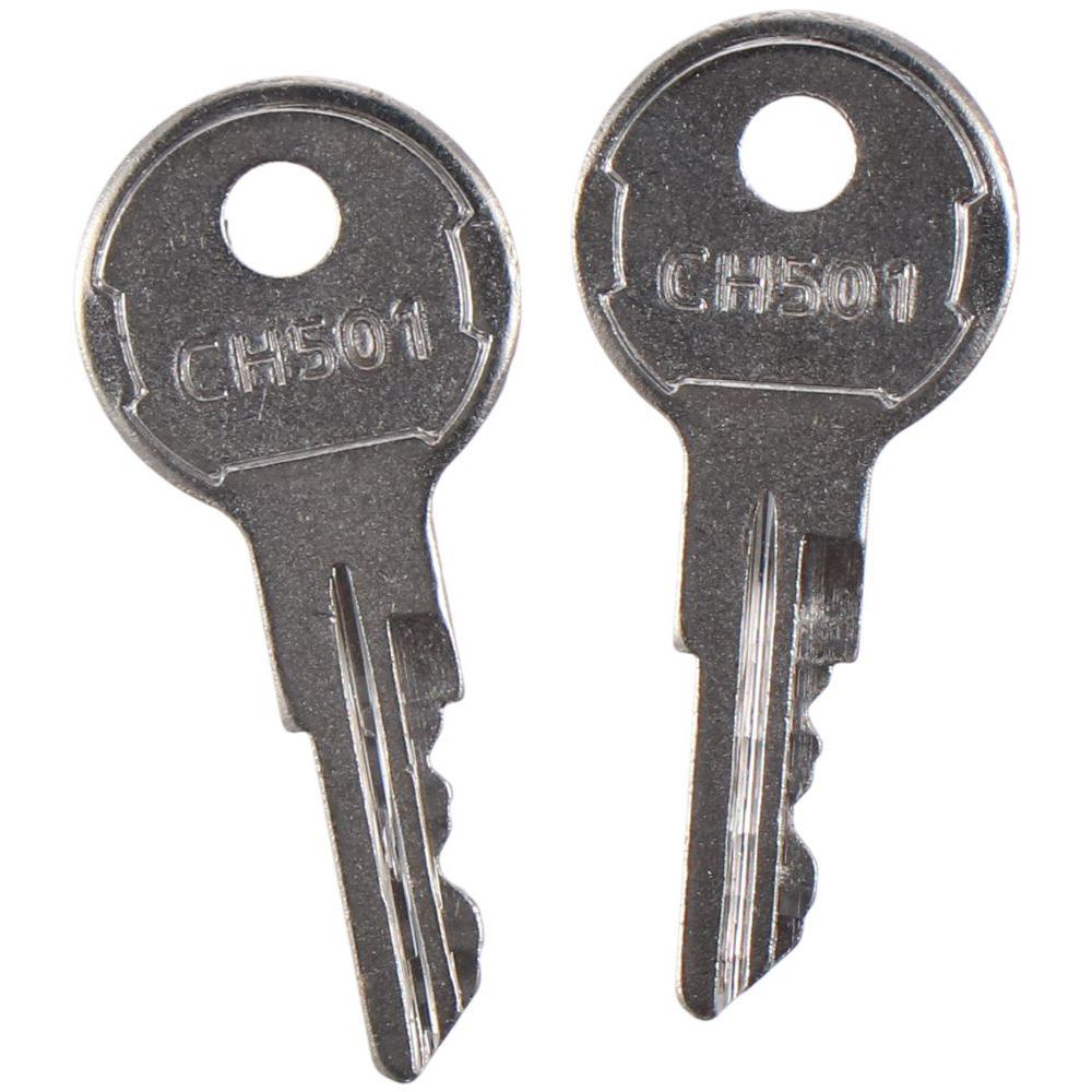 5PCS Compatible CH501 Toolbox Keys Box Lock Latch Box Lock Key DIY Replacement Key  For Truck Tool