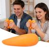 1Pc Carrot Vegetable Squishy Stress Relief Toy Fidget Decompression Pinch Sensory Toy For Kids And Adults Gift