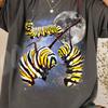 Three Monarch Caterpillar Moon Shirt, Vintage Butterfly Larva Galaxy Tee, Celestial Nature Art, Aesthetic 90s Insect Graphic, Wildlife Gift