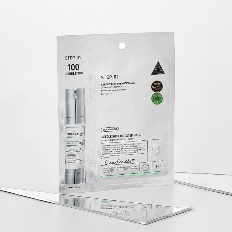 VT COSMETICS Reedle Shot 100 2-Step Mask 1.5g+25g