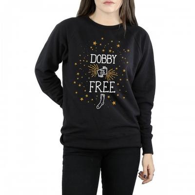 Womens/Ladies Dobby Is Free Cotton Sweatshirt
