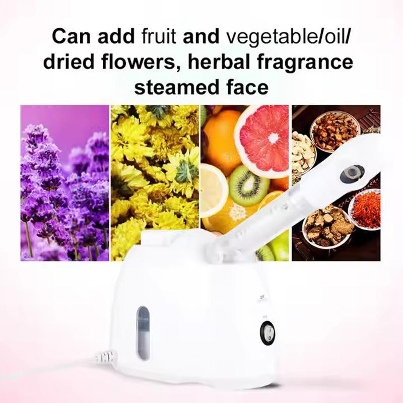 Hot Mist Humidifier Face Facial Steamer Deep Hydrating Cleansing Vaporizer Sprayer Moisturizing Salon Home Spa Skin Care Tool