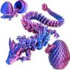 Creative Decompression Dragon Egg Chameleon Pendulum 3D Printing Dragon 2025 New Year Gift Colorful Set Desktop Ornament Kid Toy