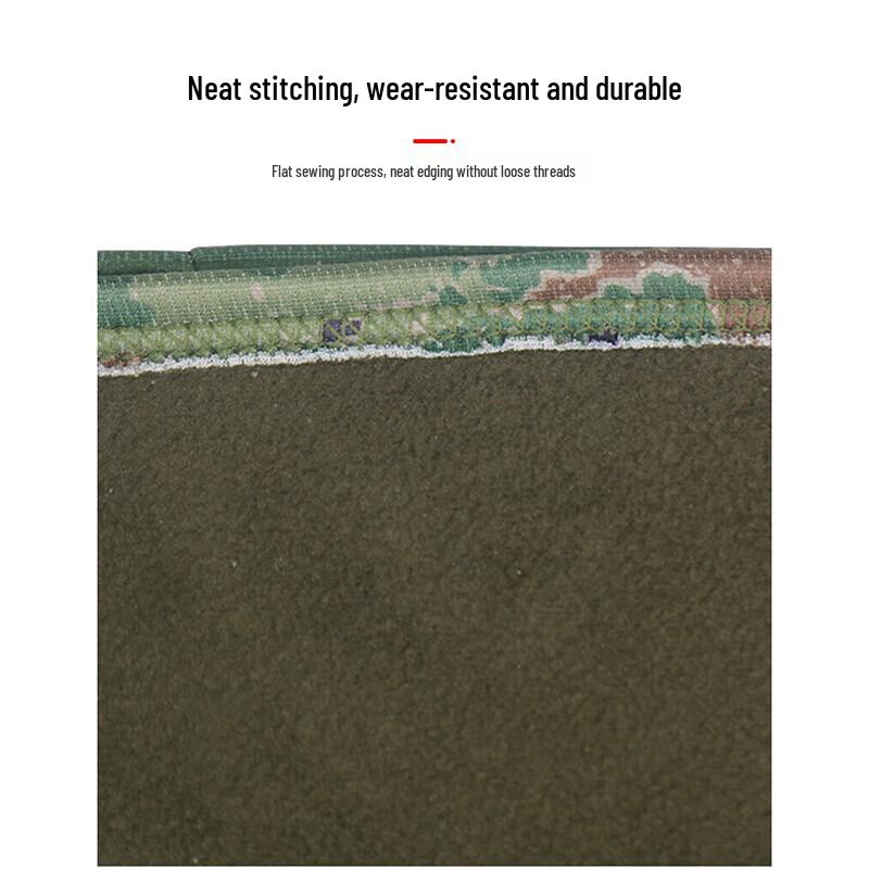 Double-Layer Windproof Camouflage Fleece Neck Gaiter
