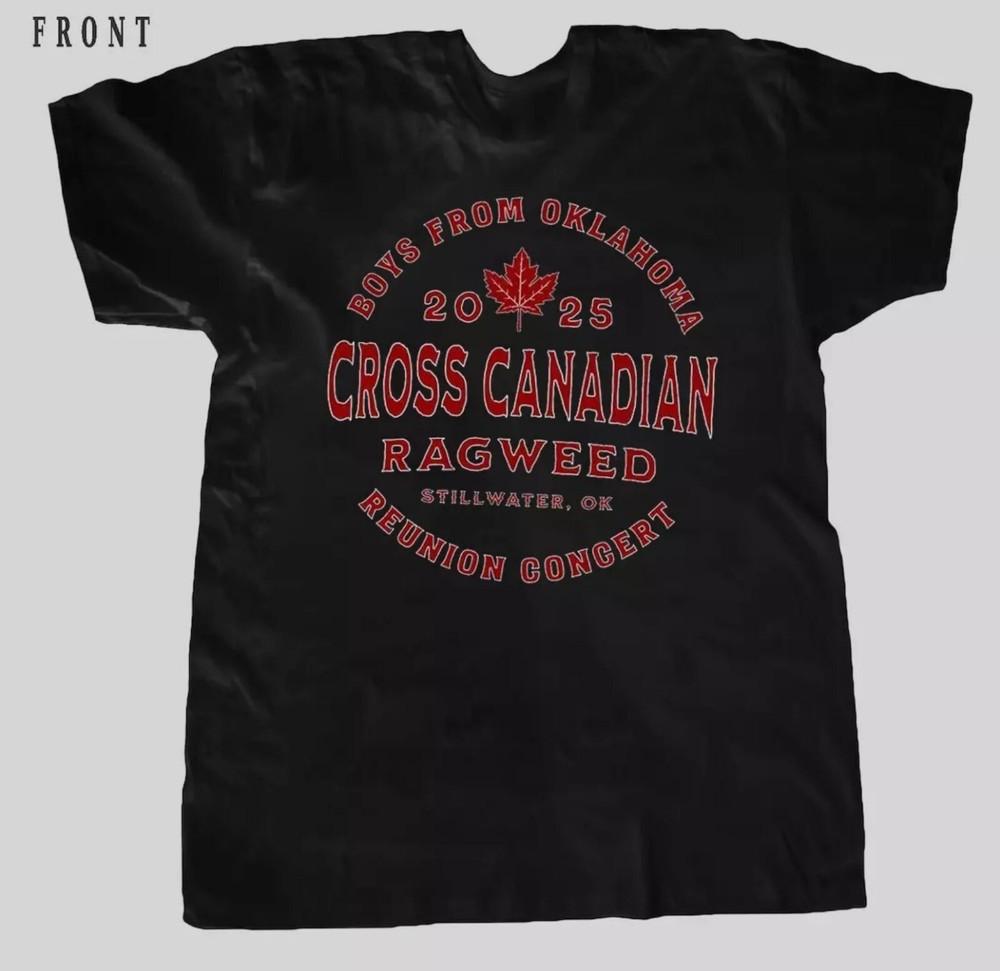 NEW Cross Canadian Ragweed Concert 2025 Gift For Fan All Size S to 5XL T-shirt Unisex T-Shirt L