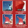 Valentines Day Window Clings Decorations,126Pcs Valentines Window Clings Gnome Heart Decal for Glass,Fabulous for Holiday Decals Family Couples