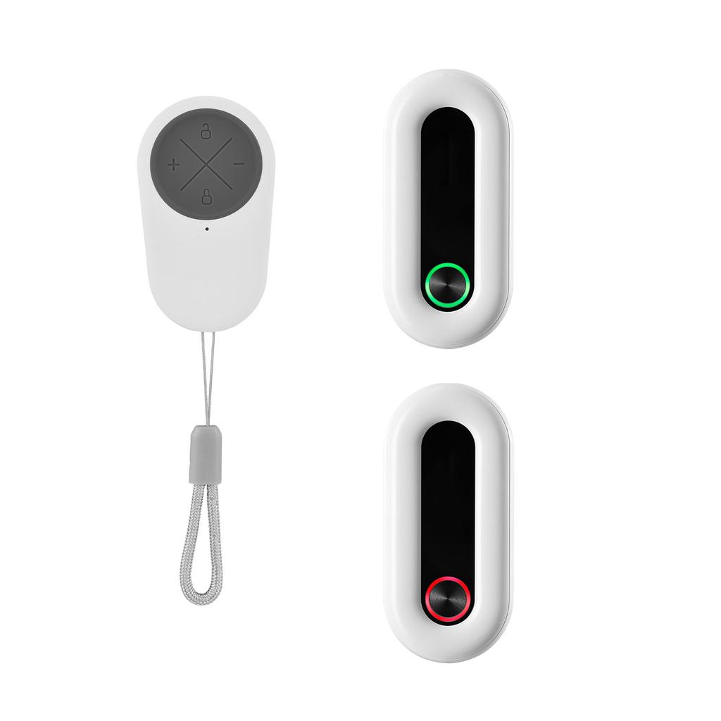 2 Pack Door Window Alarm Entry Alarm Dual Mode Alert System Smart Low Battery Alert Adjustable Alarm Volume One Touch