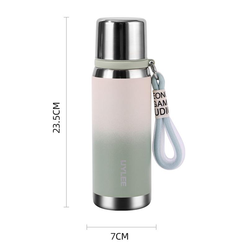 316 Stainless Steel Insulated Cup Large Capacity Simple Vacuum Cup Portable Student Bullet Head Sports Insulated Water Cup