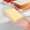Plastic Butter Dish Sealed Butter Splitting Box Household Butter Tray  Refrigerator