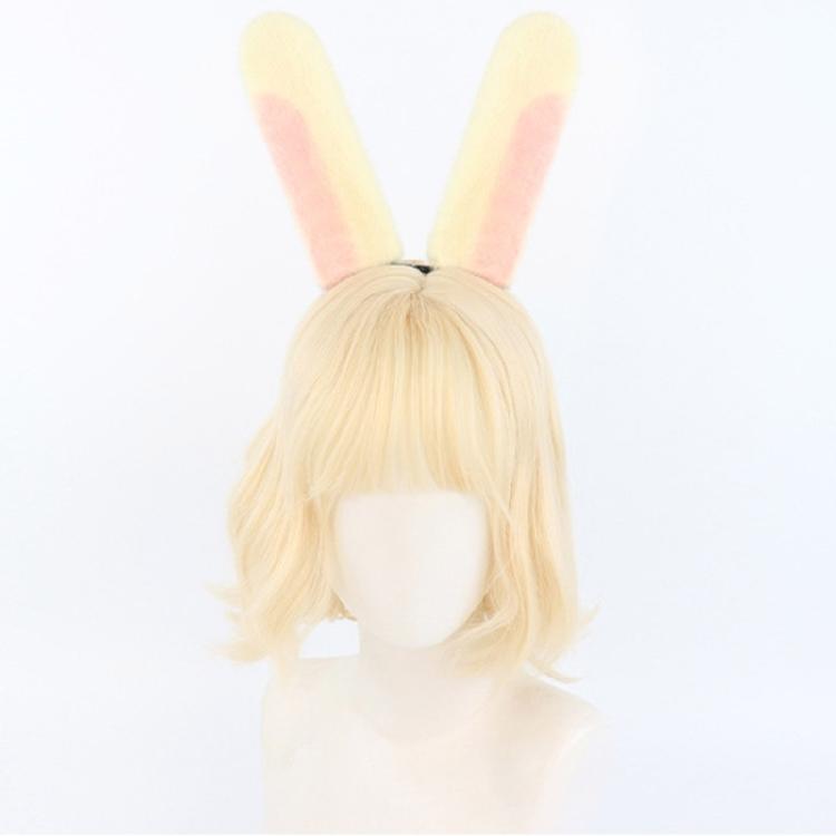 Adorkable Headband Cartoon Rabbits Hair Hoop Eye-catching Headpiece Headwear for Halloween Cosplay Role Play