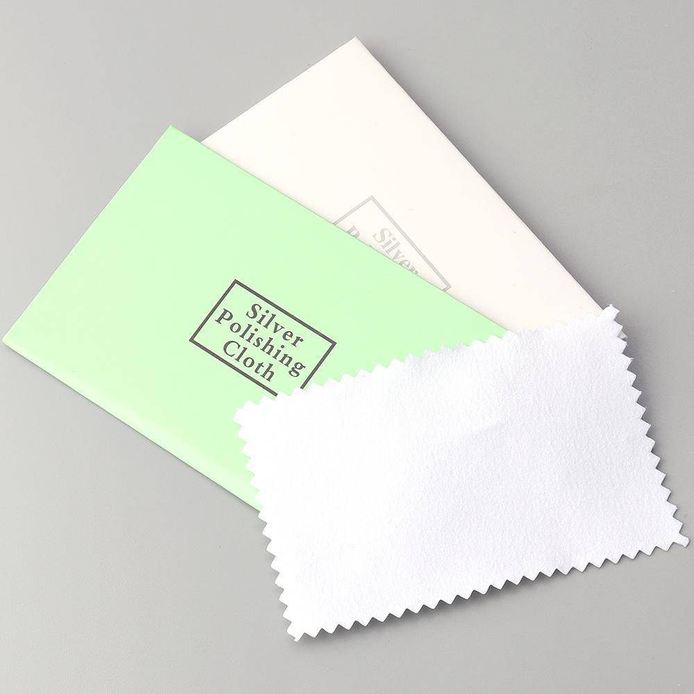 10pcs/lot 10x6.5cm/9x6cm Silver Polish Cleaner Wipe Cloth For Silver Metal Jewelry Tool Supplies Cleaning Polishing Cloth