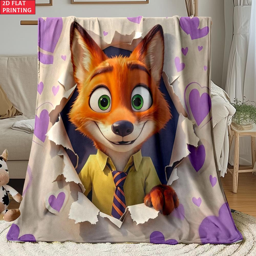 Judy & Nick Thin Flannel Blanket for Bedrooms,Living Rooms,Sofas Blankets,Lunch Breaks,Picnics,blankets Fluffy Blanket