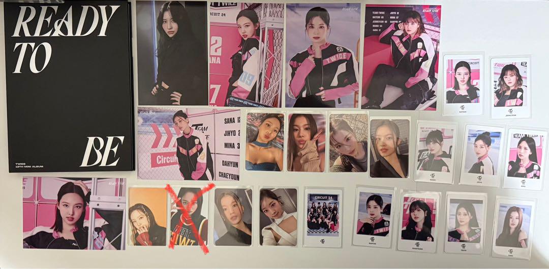 

[USED] TWICE READY TO BE 12TH MINI ALBUM
