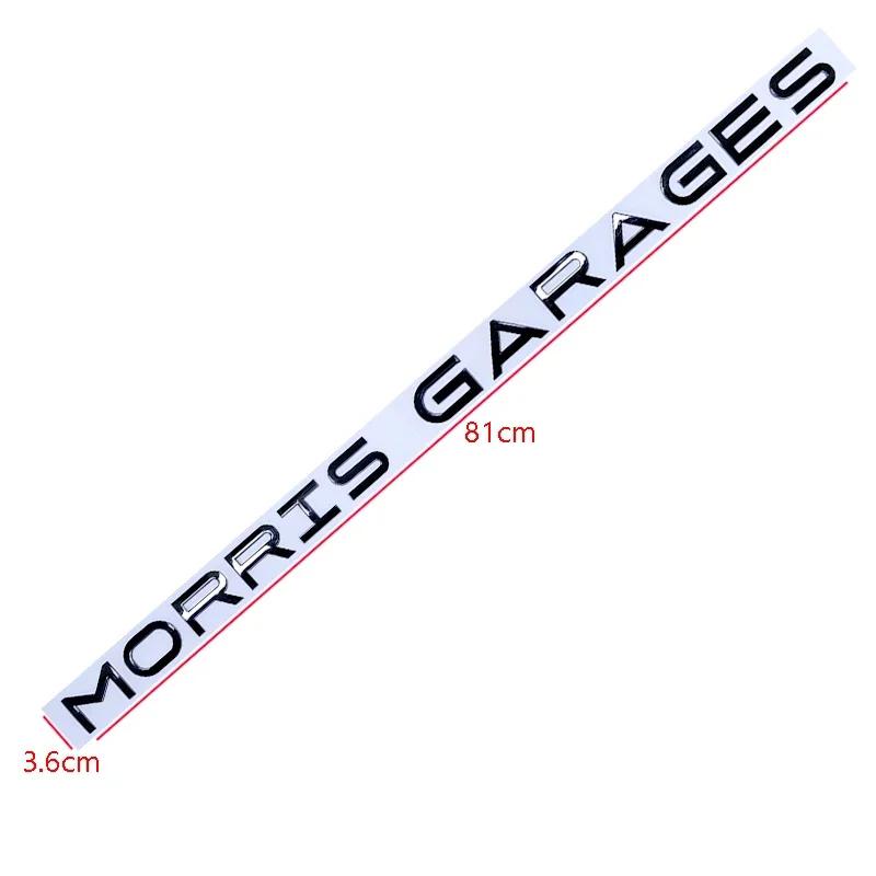 ZAR3 ABS Letter Sticker Car Front Rear Badge Emblem Accessories For Morris Garages MG ZS 5 7 6 Cyberster MG4 EV ES5 HS ONE GT GS MG3