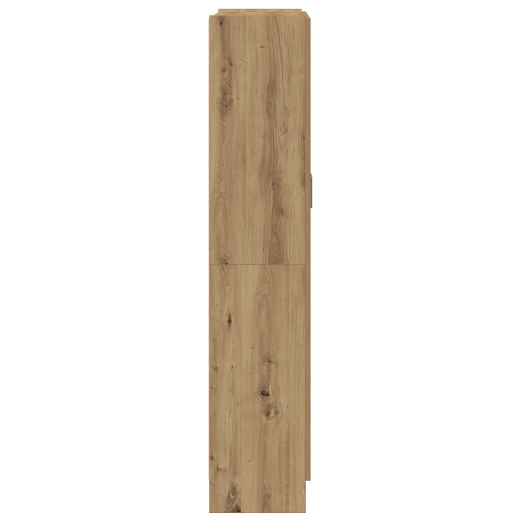 Vidaxl Cabinet, Artisan Oak, 82.5X30.5X150 Cm, Wood-Based Material