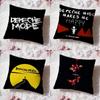 Band D-Depeche M-Mode Cushion Cover Premium Comfort Reversible Pillow Cove -Two In One Design for Any Room & Car Interior
