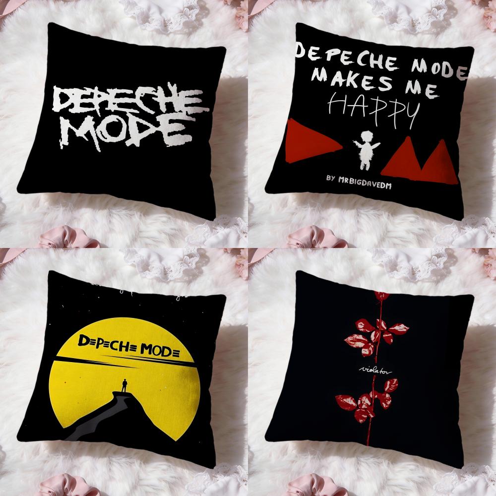 Band D-Depeche M-Mode Kissenbezug Premium Komfort Wendbare Kissenhülle -Zwei-in-Eins-Design für jeden Raum & Autoinnenraum