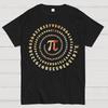 Pi Spiral Cotton Summer Casual Cool Loose T-Shirt