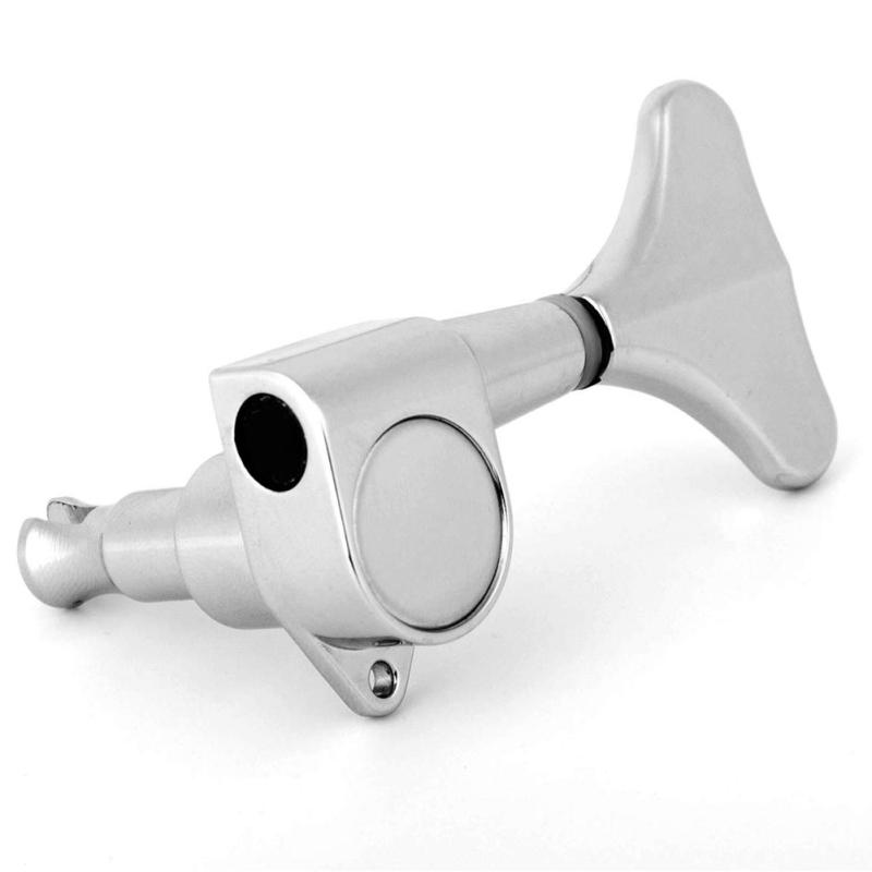 Cheie de acordare bas electric Tunere Capete de mașină Set de butoane pentru precizie acustică sau electrică a corzilor