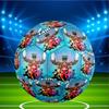 Custom Name Personalized Mighty Morphin Power Rangers-A Print Size 5 Soccer Ball Training & Match Football, for Team, Kicking, Gift for Football Enthu