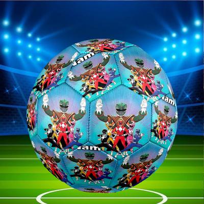 Custom Name Personalized Mighty Morphin Power Rangers-A Print Size 5 Soccer Ball Training & Match Football, for Team, Kicking, Gift for Football Enthu