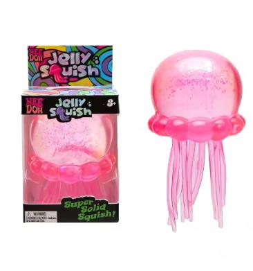 Needoh Jellyfish Stress Relief Squeeze Fidget Sensory Toy