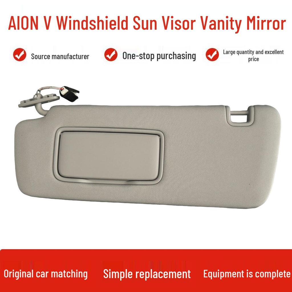 AION V Car Sun Visor Sunshade with Mirror and Light for Driver and Passenger Seats
