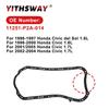 11251-P2A-014 Engine Oil Housing Gasket Set Oil Pan Gasket Seal for Honda Civic 1997 1998 1999 2000 2001 2002 2003 2004 2005