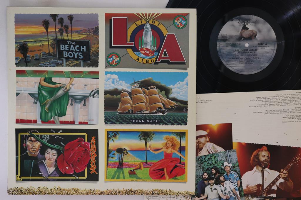 LP Record BEACH BOYS - L.A. (Light Album) 20AP2335 CBS SONY 1982 Japan Rock Used