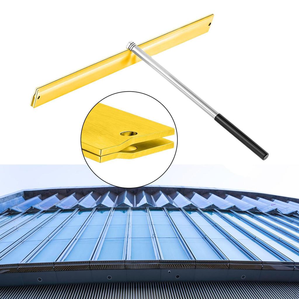 Sheet Metal Folding & Hemming Tool Folds up to 24 Ergonomic Home Standing Seam Roofing for Roof
