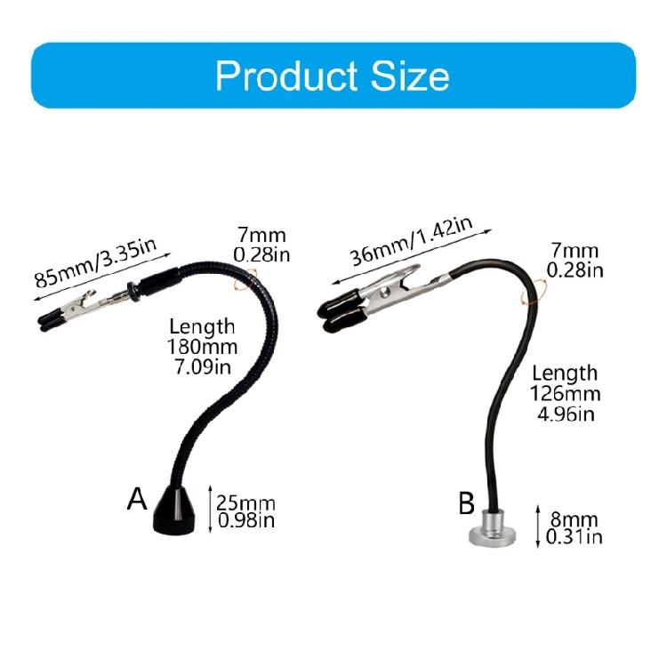 Funktionale Elektronikreparatur Dritte Hand mit verstellbaren Klemmen Magnetische Halterung für Schweißen Hobbyprojekte