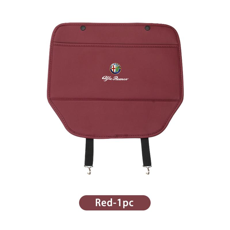 For Alfa Romeo Car Seat Back Anti-kick Pad Protector Mat Anti Scratch Organizer For Alfa Romeo 159 Giulietta 156 147 Giulia Mito