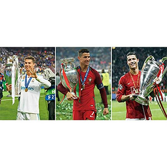 European & American 3D Stereo Sports Poster: Gradient Naked Eye Lenticular Art