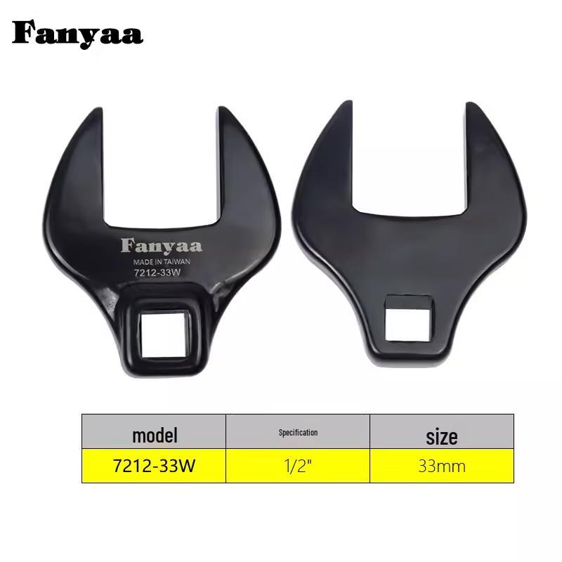 Fanyaa Open-End Torque Wrench Head Adapter
