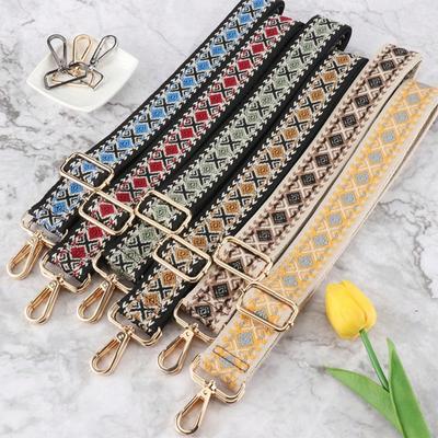 Tracolla Jacquard 3,8 cm Accessori Borsa Tracolla Regolabile Monospalla Borsa a Tracolla da Donna Può Sostituire Tracolla Lunga per Borsa