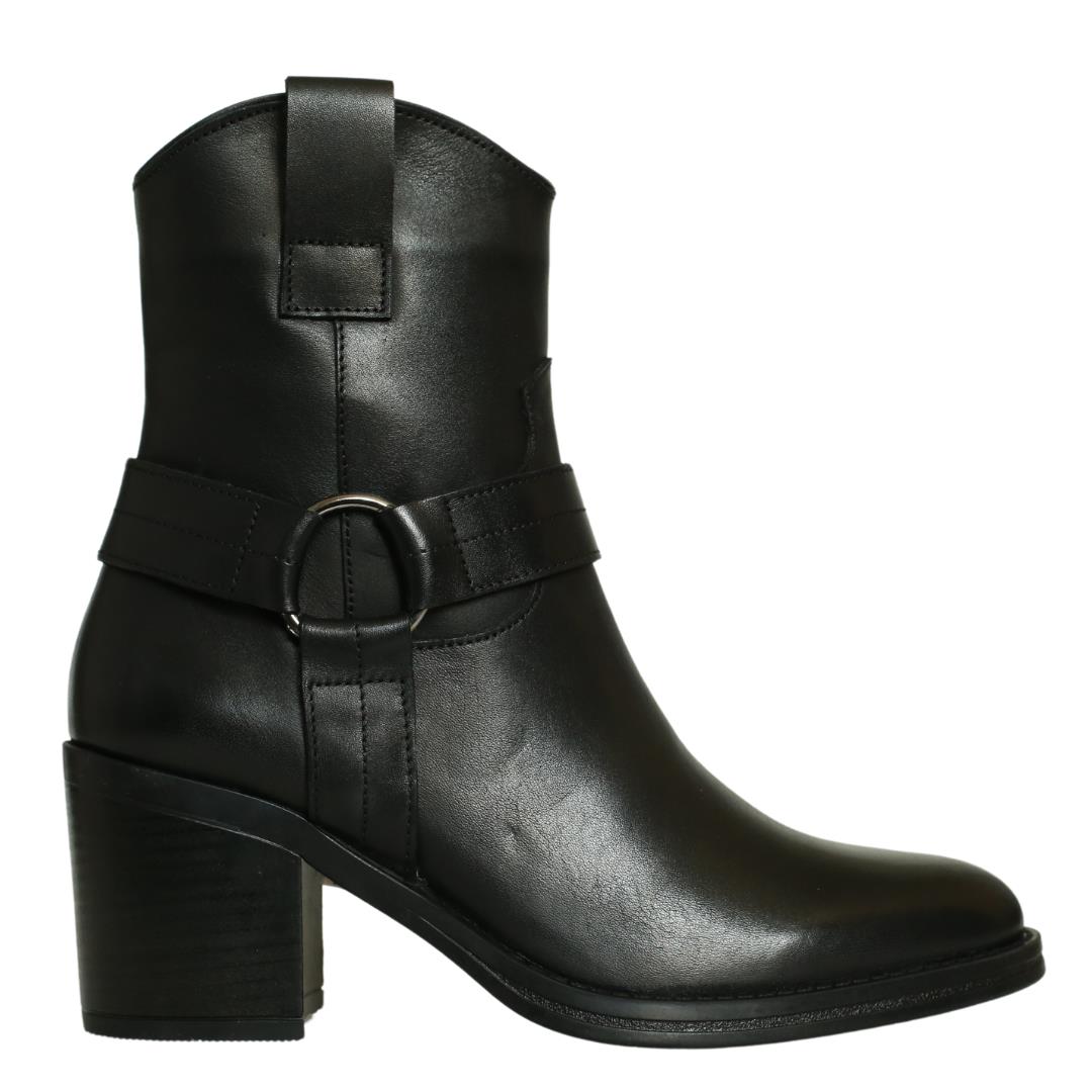 

Women s Genuine Leather High Heel Boots 36
