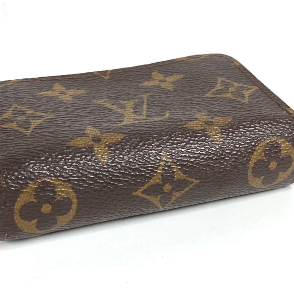 Louis Vuitton M61540 Monogram Mule cult Business Card Case Coin Purse Brown/pink