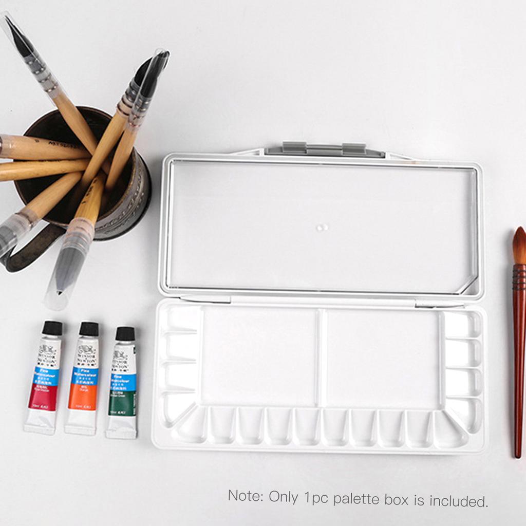 Paint Watercolor Box Moisturizing Pigment Hard Cover Case Foldable Watercolor Painting Box