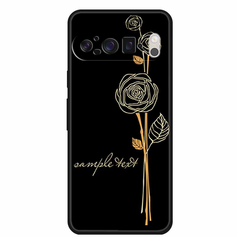 3D Emboss Cover For Google Pixel 9 Pro XL / Pixel 9 Pro / Pixel 9 Case Flower Relief Soft Silicone Cover For for Google Pixel 9